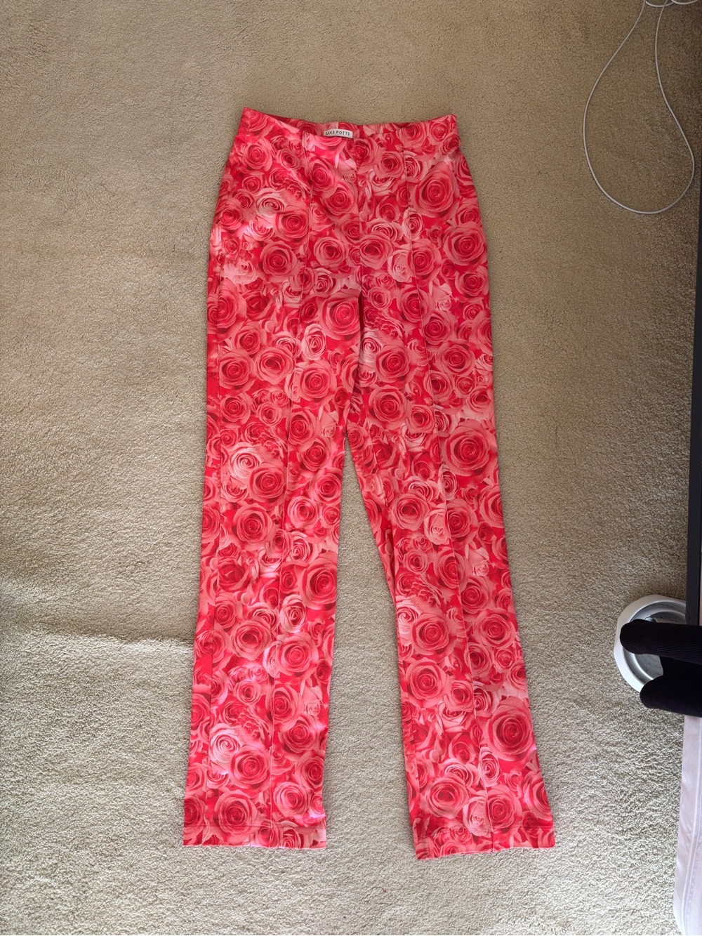 Saks Potts Lissi Trousers rose print